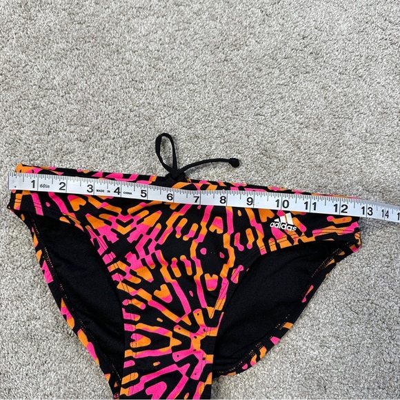 Adidas Women’s Kaleidoscope Open Scop Two Piece Swimsuit Beach Pink Orange S - Picture 12 of 14